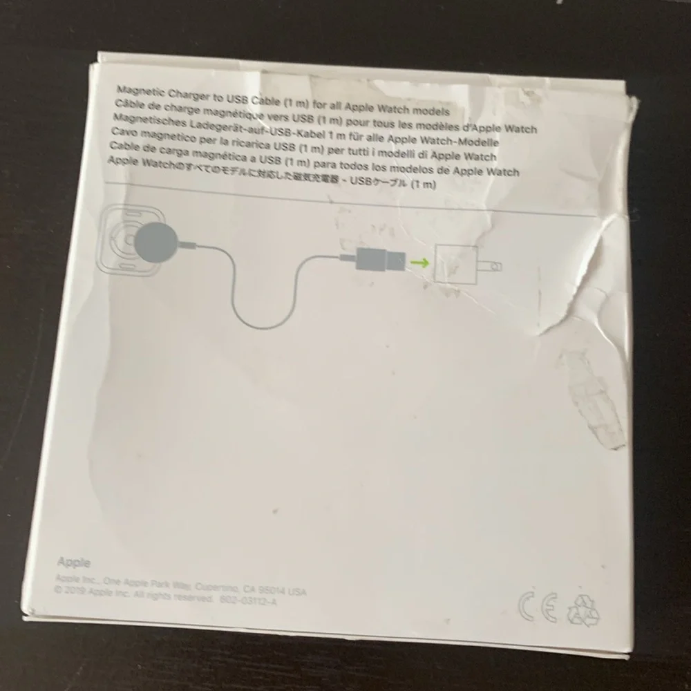 Apple watch Magnetic Charger to USB Cable(1M).